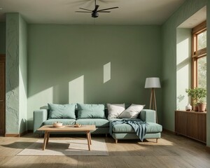 The Zen of Irish Living Room Interior generative ai - 661109401