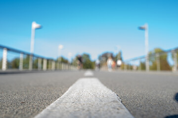 Fototapeta premium Konstanz - Fahrradbrücke