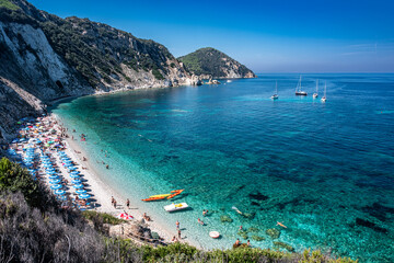 Isola d'Elba, spiaggia di Sansone  - obrazy, fototapety, plakaty