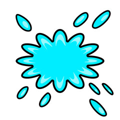 Comic Blank Text Speech Dialogue Bubble