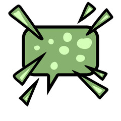 Comic Blank Text Speech Dialogue Bubble