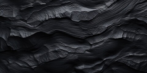 Obraz premium Black rock background. Dark gray stone texture. Black grunge background. Mountain close-up. Distressed backdrop.