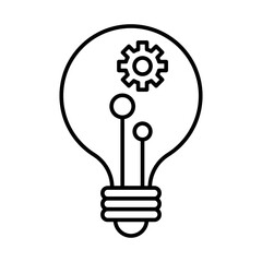 Artificial Light Icon Design