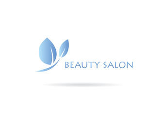 spa beauty logo layout design