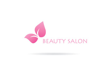 spa beauty logo layout design