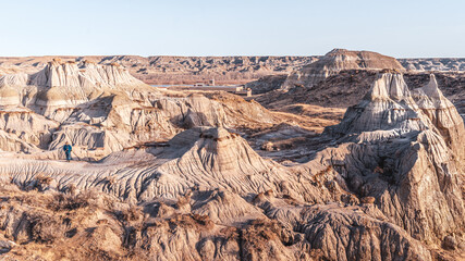 恐竜の街 (カナダ - アルバータ - 恐竜州立公園)