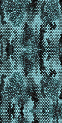 Mixed honeycomb and polka dot texture seamless pattern. Suitable for textiles and graphics.