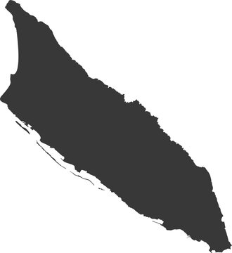 Aruba Map Flat Icon pictogram symbol visual illustration
