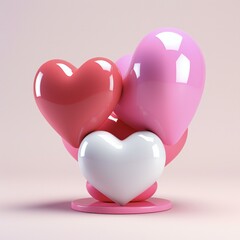 3d love icon