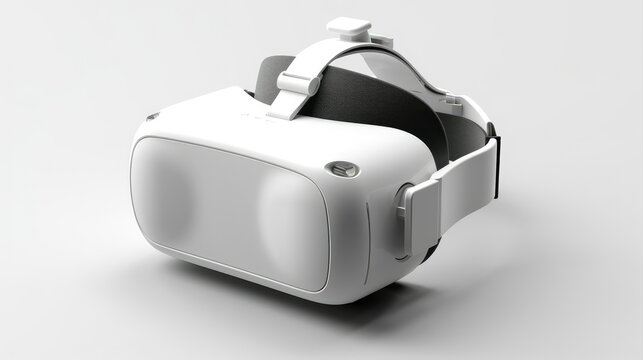 3d VR Device Illustration Isolated Background
