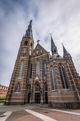 Fototapeta na wymiar Augustinian Church in Eindhoven, the Netherlands.