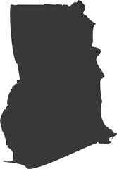 Ghana Flat Icon pictogram symbol visual illustration