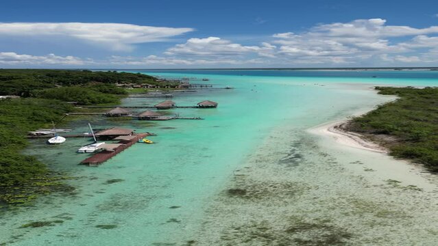 Laguna de Bacalar, Quintana Roo, M&eacute;xico