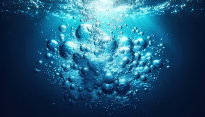 Fototapeta na wymiar Water Bubbles
