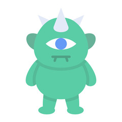 Cyclop Monster Icon