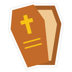 Fototapeta premium Casket Icon