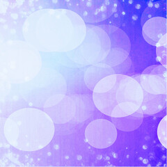 Purple bokeh square background with copy space for text or image, Usable for banner, poster, Ad, events, party, sale, celebrations, and various design works