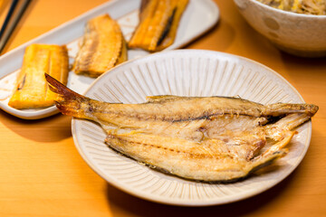 Homemade Grill fish fillet dish