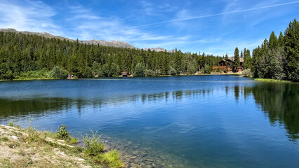 Sawmill Reservoir in Breckenridge Colorado