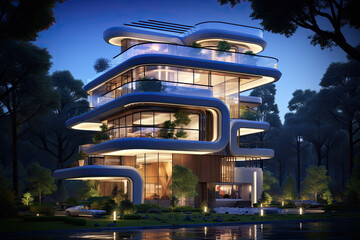 Contemporary Residential Building Design