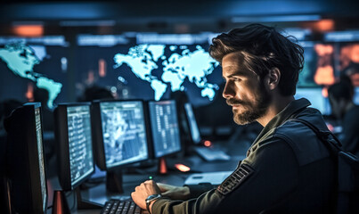 Orchestrating Military Communication: Portrait of Command and Control Center Officer
