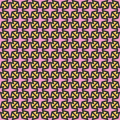 Multi color seamless abstract pattern. Background and backdrop. Multi Colored. Colorful ornamental design. Colored mosaic ornaments. Vector graphic illustration. EPS10.