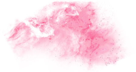 Obraz premium Red Cosmic Dust and Stars Space Stars Clouds Background