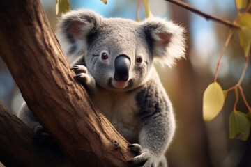 Captivating Koala Portrait - AI Generated