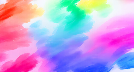 Abstract background with multicolored oil paints,Generative AI