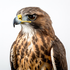 Fototapeta premium Portrait of a hawk, IA generated
