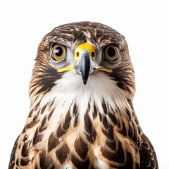 Portrait of a hawk, IA generated