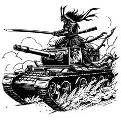 Samuraj na czołgu