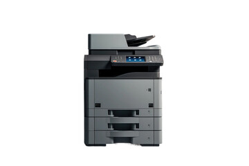 Isolated Commercial Copier on isolated background