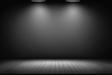 dark empty room, 3d render dark empty room, 3d render empty dark room with spotlight.