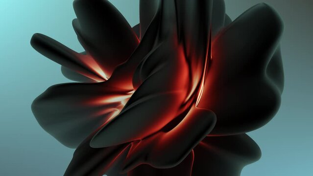 Abstract Colorful Fluid Shape Element Motion Background