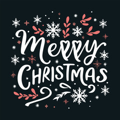 Merry Christmas T-shirt Design