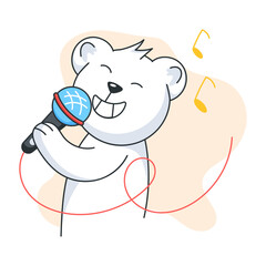 Singing Teddy 