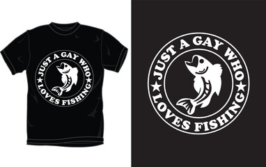 Fishing T-shirt design