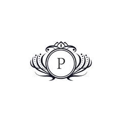 Luxury logotype template P