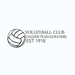 Fototapeta premium banner for volleyball competition