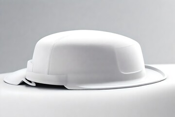 Cap white color.