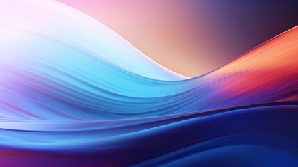 Radiant Iridescent Light-Waves Background Wallpaper Art Cosmic Rainbow Spectrum Flowing Liquid Abstract Art