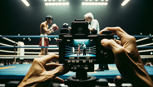 Inception of a Boxing Match: Through the Lens of Generative AI