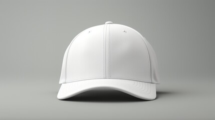 white baseball cap