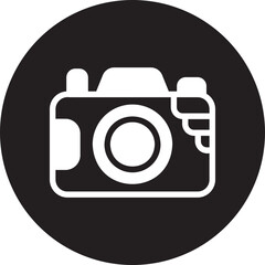 camera glyph icon