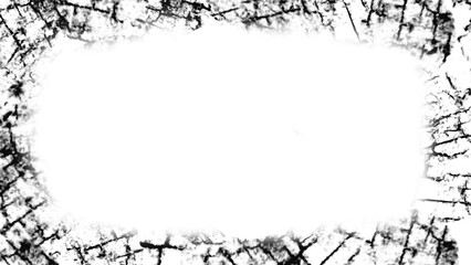 black and white frame