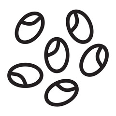 seeds line icon