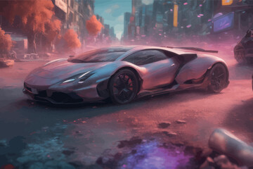 3d rendering of a futuristic car 3d rendering of a futuristic car 3d rendering of a brand new future generic futuristic car