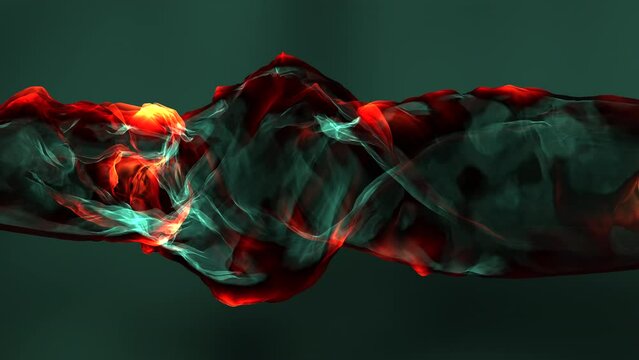 Abstract Colorful Fluid Shape Element Motion Background