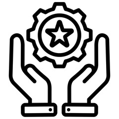 Expertise Outline Icon